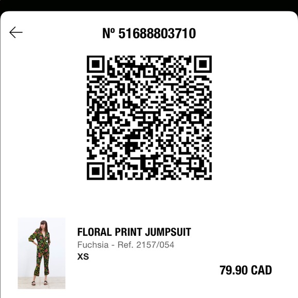 Floral Jumpsuit from Zara - Picture 3 of 3